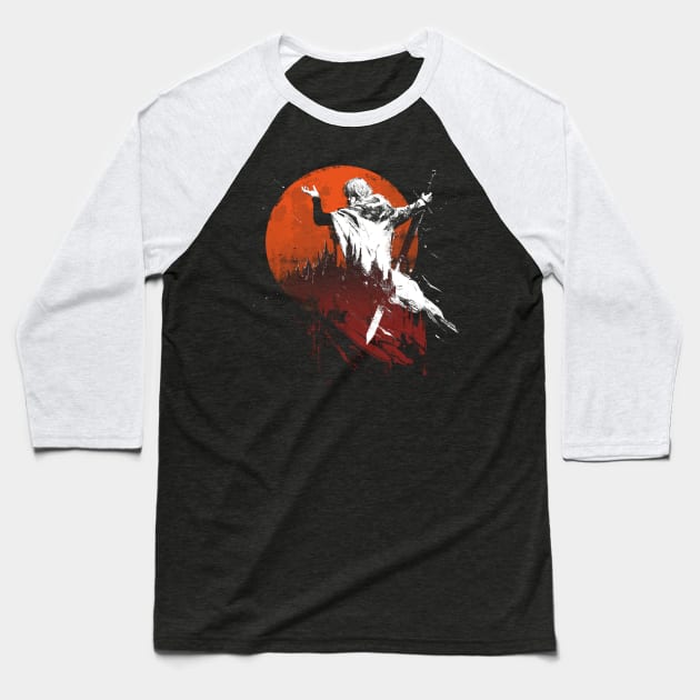 Power of Dominance Baseball T-Shirt by WOVENPIXLS